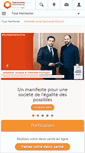 Mobile Screenshot of harmonie-mutuelle.fr